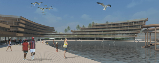 Hotell och utomhusbad vid Oxel&ouml;sunds g&auml;sthamn