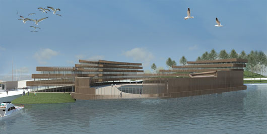 Hotell och utomhusbad vid Oxel&ouml;sunds g&auml;sthamn