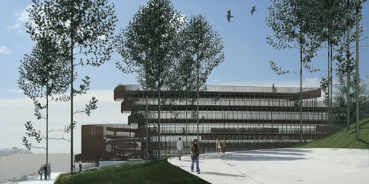 Hotell och utomhusbad vid Oxel&ouml;sunds g&auml;sthamn