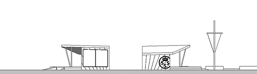 fasad fr&aring;n &ouml;ster och v&auml;ster